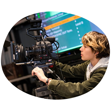 Person using camera
