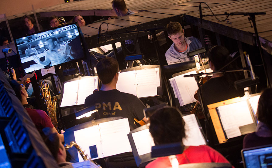 Orchestra pit