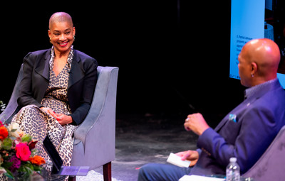 Professor, author, archivist, and film historian Jacqueline Stewart in conversation with Dean E. Patrick Johnson.
